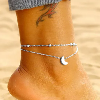 Star Charm Anklets for Ladies
