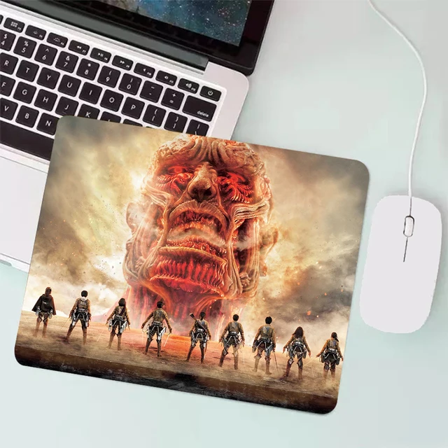 Shingeki No Kyojin Attack On Titan Mikasa Levi 01 Anime Gaming Mouse Pad :  : Informática