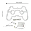 LED Neon Sign Lights USB Game Console Handle Wall Lamp for Holiday, Gift, Party, E-sport, Children's Room Game Room Home Decor 6