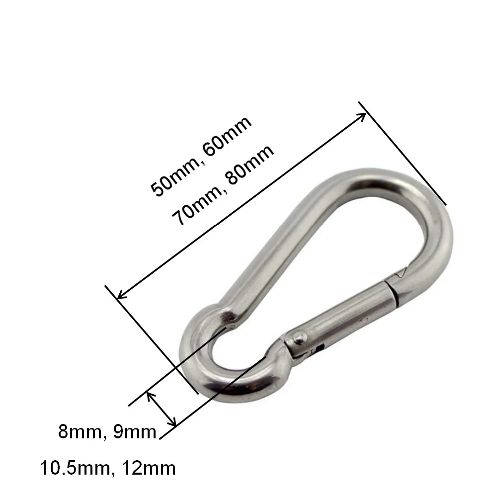 Stainless Steel Carabiner Hook 3