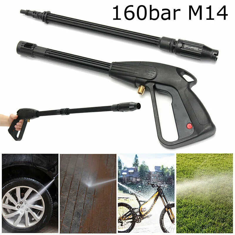 High Pressure Washer Spray Gun Jet Lance Nozzle Car Clean Washer Jet Water Gun Spear Wand for Lavor Bauker Vax Craftsman Generac 6