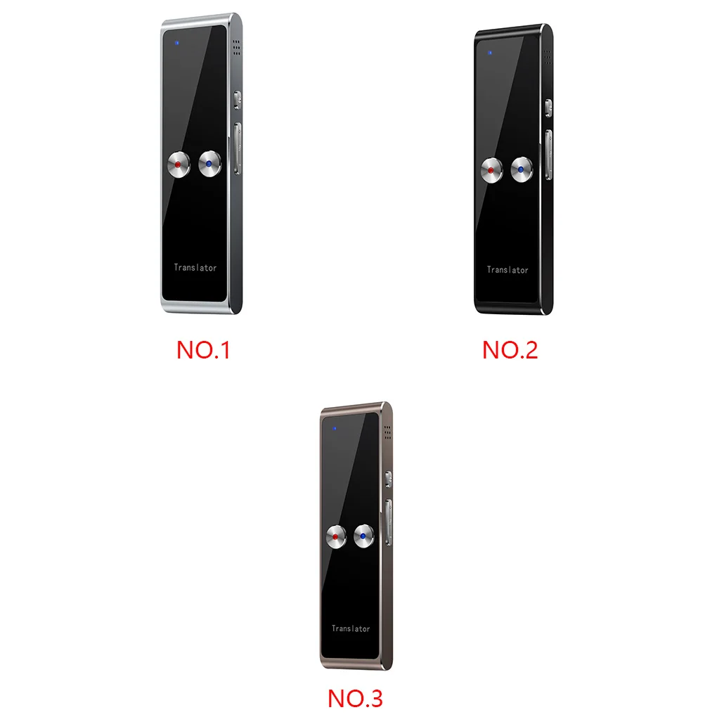 Smart Voice Translator Hand Held Professional 68 Language Rechargeable Travelling Interpreter Translating Machine