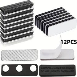 Magnetic Blinds Closure Kit with Self - Adhesive Clips (12 Pcs)