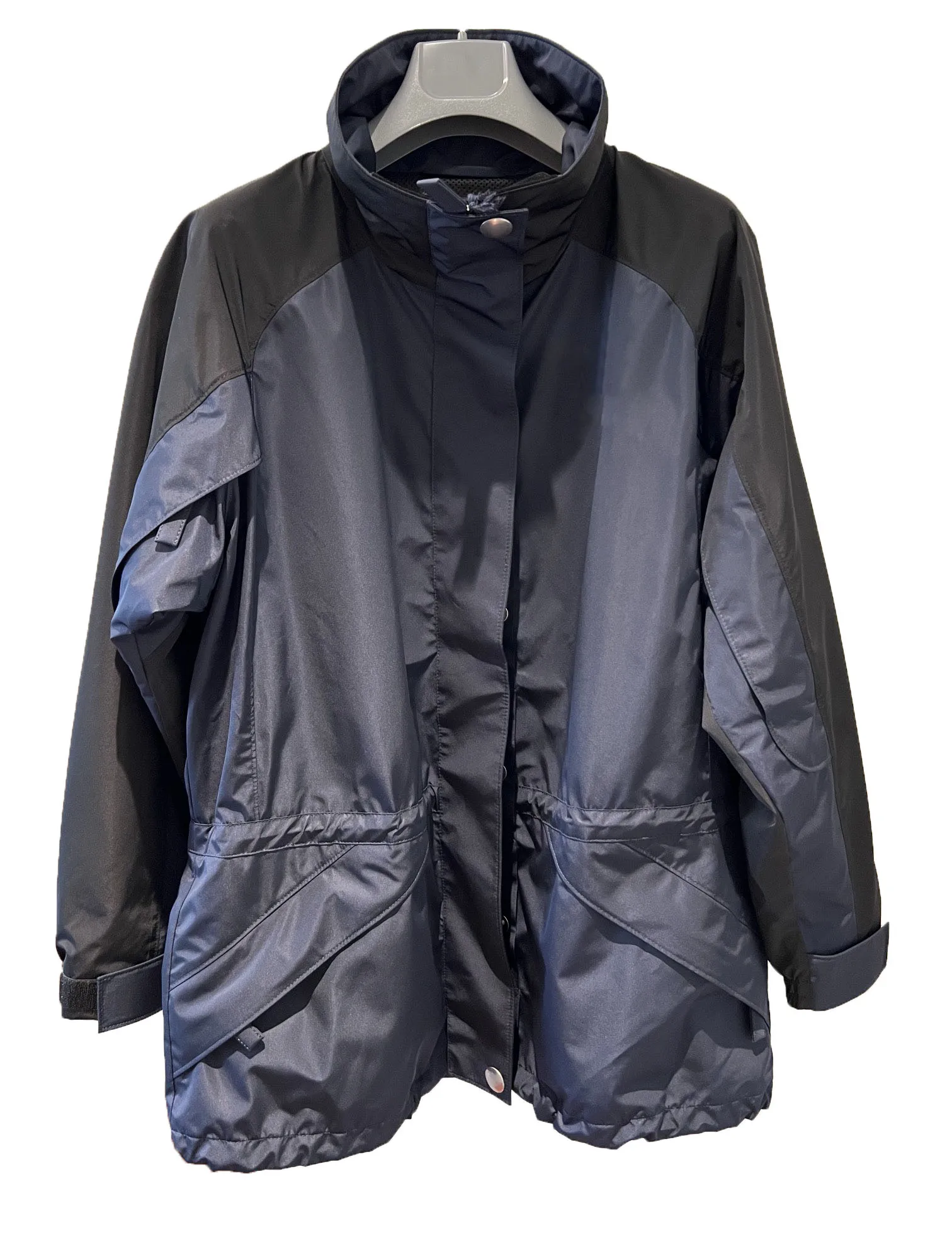 

Colorblocked trench coat jacket casual fashion 2024 fall new hot 1218