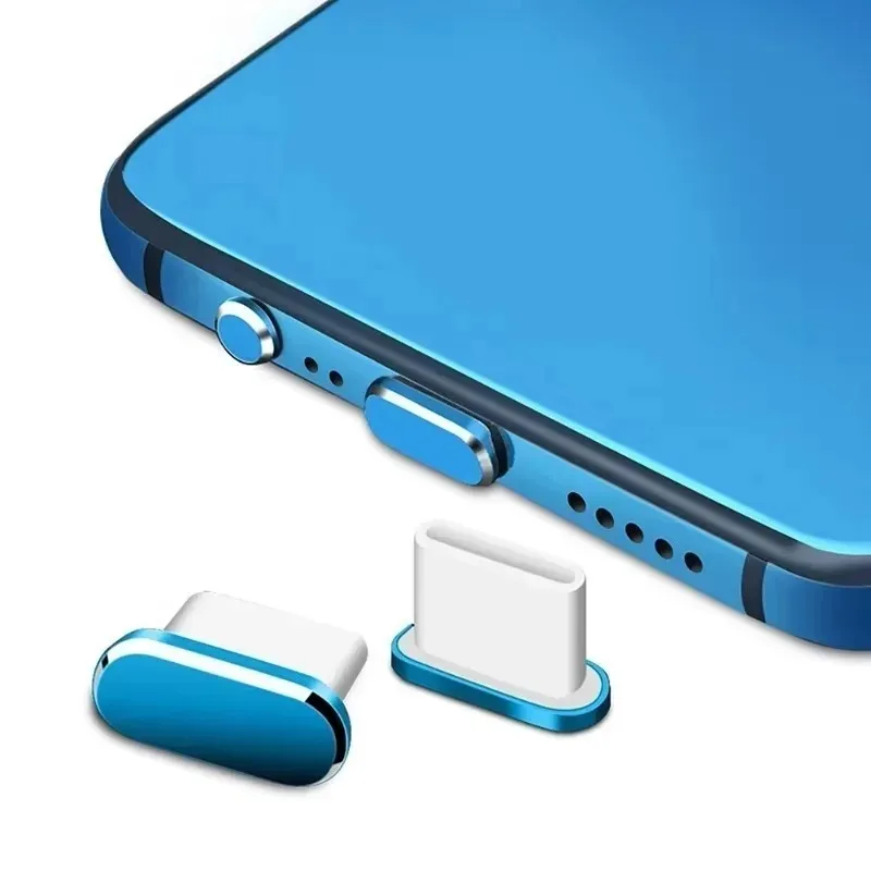 รูปสินค้า USB-C ฝาครอบกันฝุ่นกันกระแทก ป้องกันพอร์ตโทรศัพท์