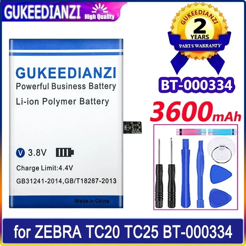 

3600mAh 5900mAh High Capacity Rechargeable Mobile Phone Batteries For ZEBRA TC20 TC25 Portable Cell Phone Battery