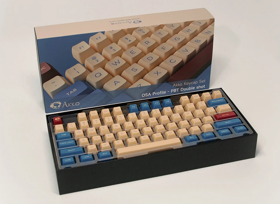 akko palace keycap conjunto pbt osa perfil teclado mecânico keycaps compatível com layouts principais