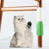 Pet Cat Hair Removal Massage Comb Cats Scratching Rubbing Brush kitten Grooming Self Cleaning Wall Corner Cat Scratcher Combs 3