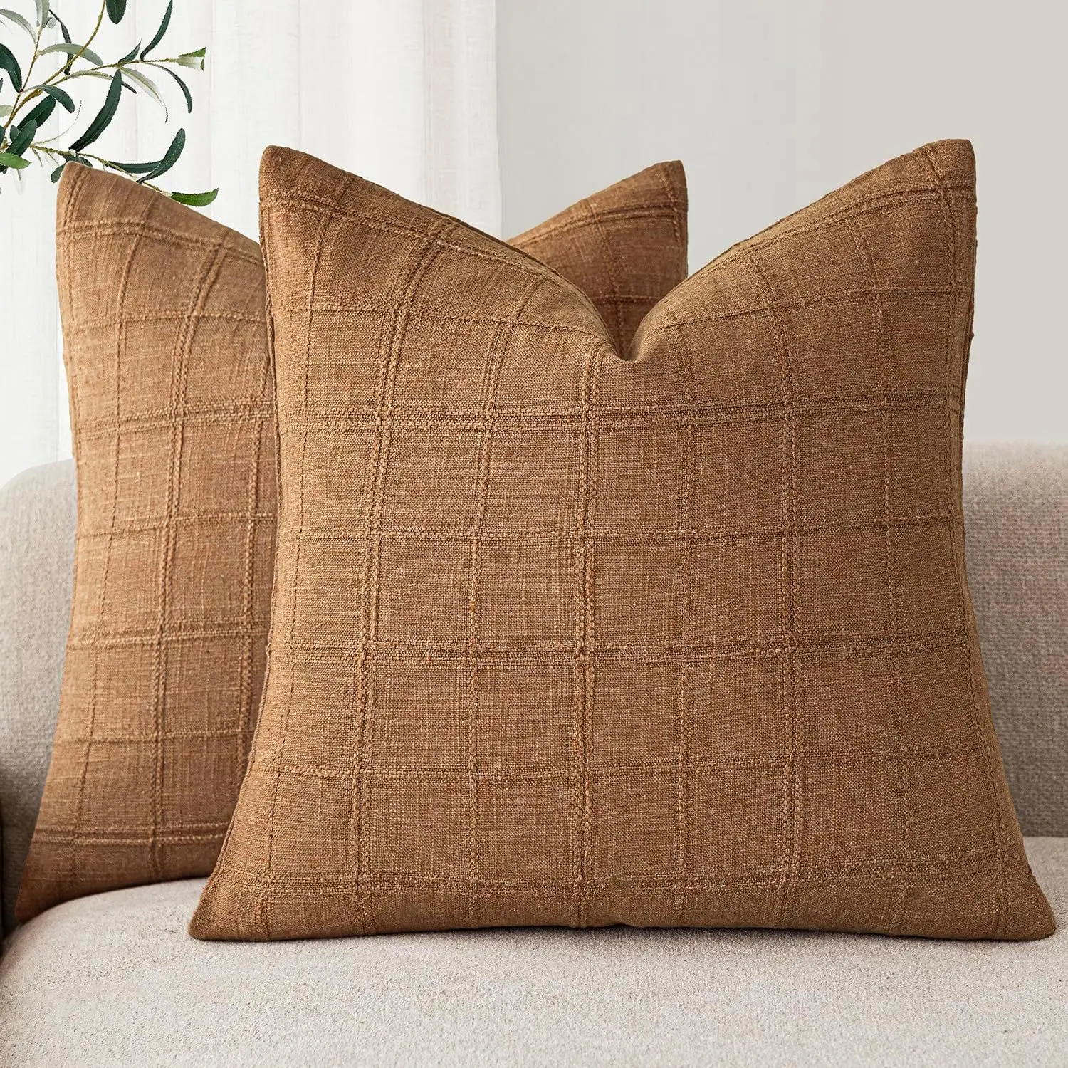 Green Square Cushion Cover image 8