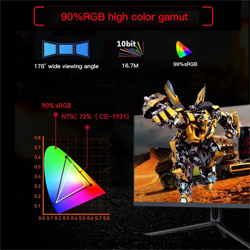 PC IPS  165Hz LCD ÷, HD ũž ̹ ǻ ȭ,  г, HDMI ȣȯ DP, 27 ġ