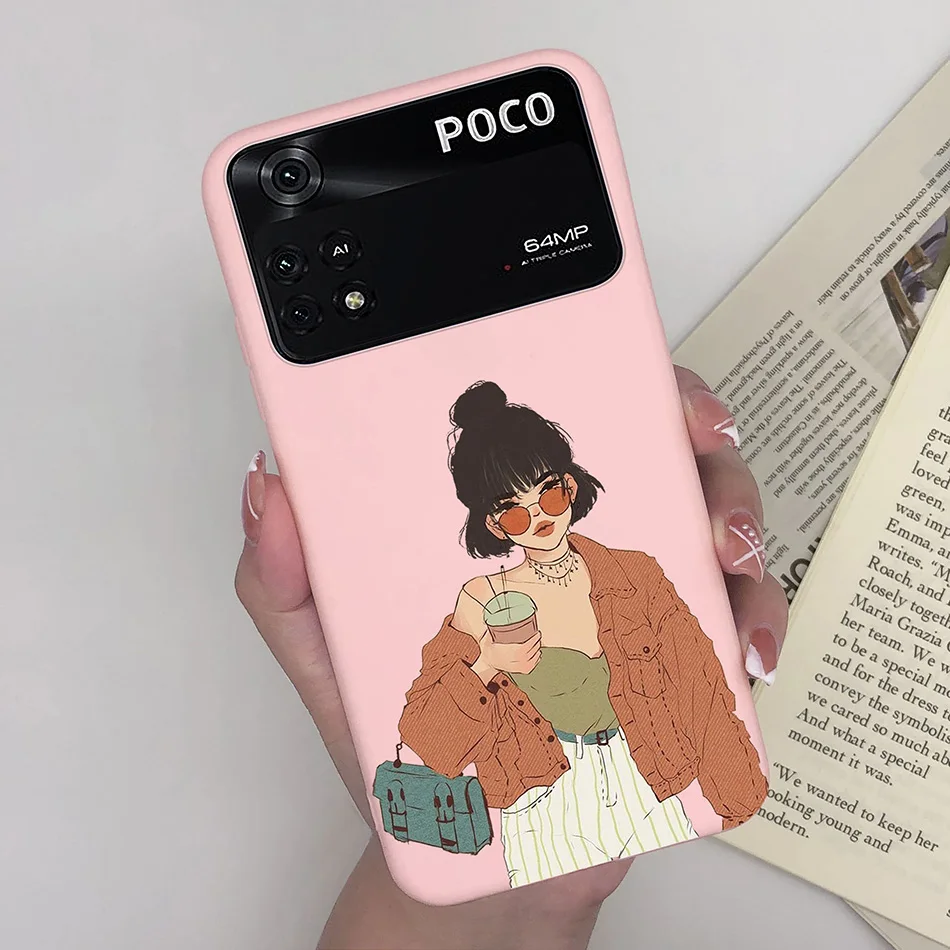 Charming Heart & Butterfly Floral Soft Silicone Matte Protective Phone Case