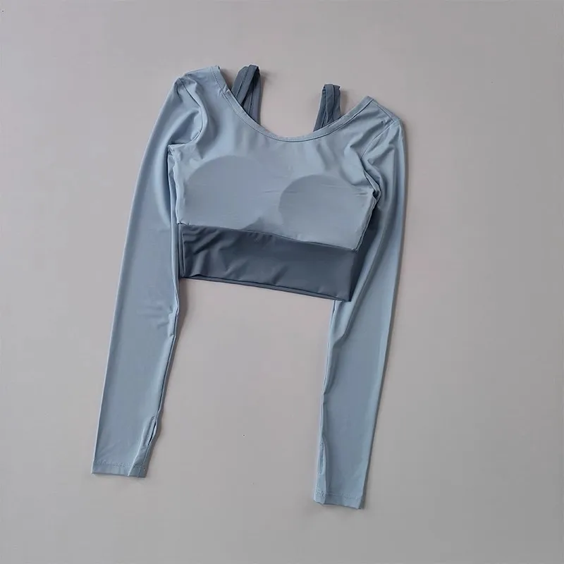 Women's Yoga Shirts Long Sleeve Tops Running T-Shirts Workout Fitness Gym Sports yoga top yoga shirt sports t shirt sports shirt