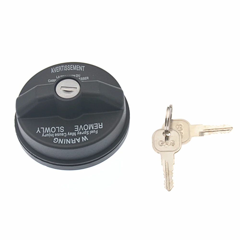 Lock Fuel Cap Replace 5278655AB Lockable Gas Fuel Tank Cover with 2 Keys for Dodge Avenger Challenger 2008-2013
