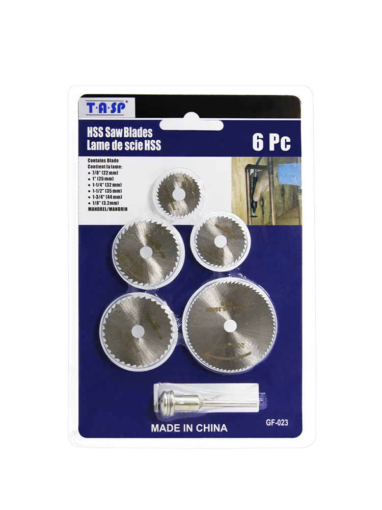 Small Rotary Tool Wood Cutting Circular Saw Disc Set for Dremel