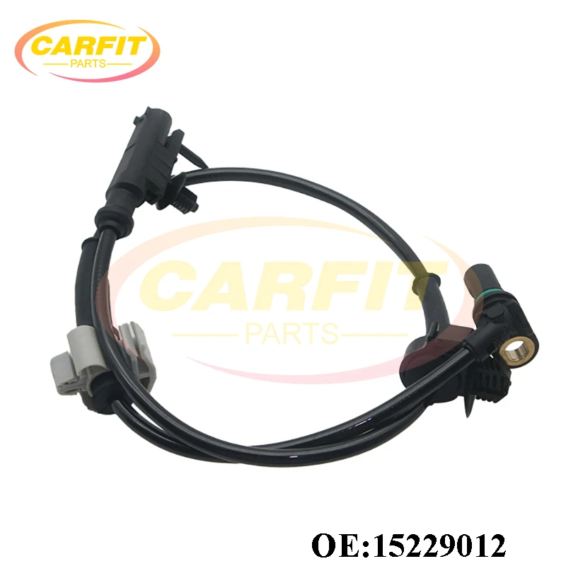 New 15229012 Front Left & Right ABS Wheel Speed Sensor For Cadillac Escalade Chevrolet Silverado GMC Sierra Yukon Auto Parts