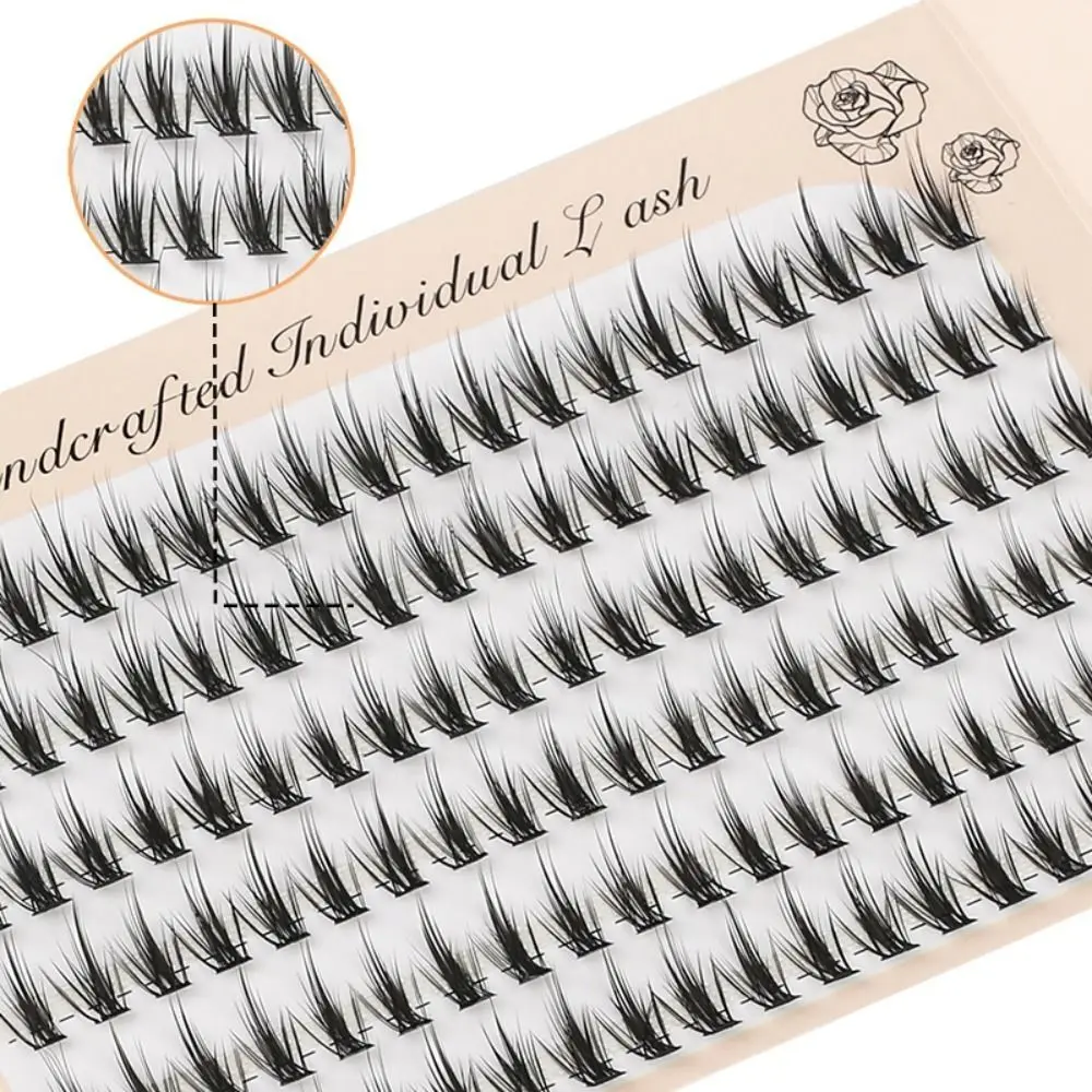 

9/10/11/12mm Mink Eyelashes Natural Segmented DIY Extension Lashes Mix Eyelashes Volume Individual Cluster Eyelashes