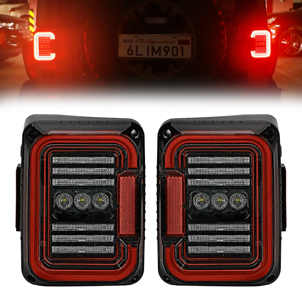 12v Led Rear Tail Lights Stop Signal For Cars Truck  Car Rear Lamps Led Lights T