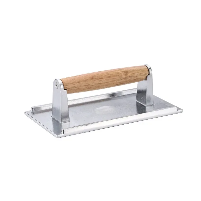 Stainless Steel Grill Press Grilling Tools Rectangular Bacon Press Steak Grill Weight Burger Shaper Patty Sandwich