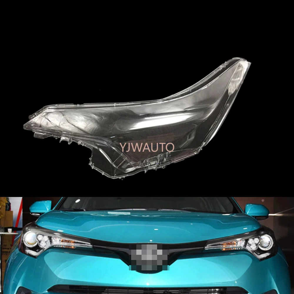Car Headlight Lens For Toyota Chr 2018 2019 Headlamp Cover Replacement