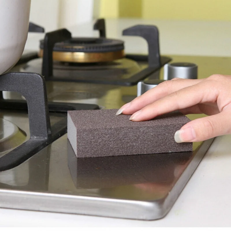 2pc BBQ Cleaning Brick Block Barbecue Cleaning Stone BBQ Racks Stains Grease Cleaner Tools Kitchen Decorates Gadgets