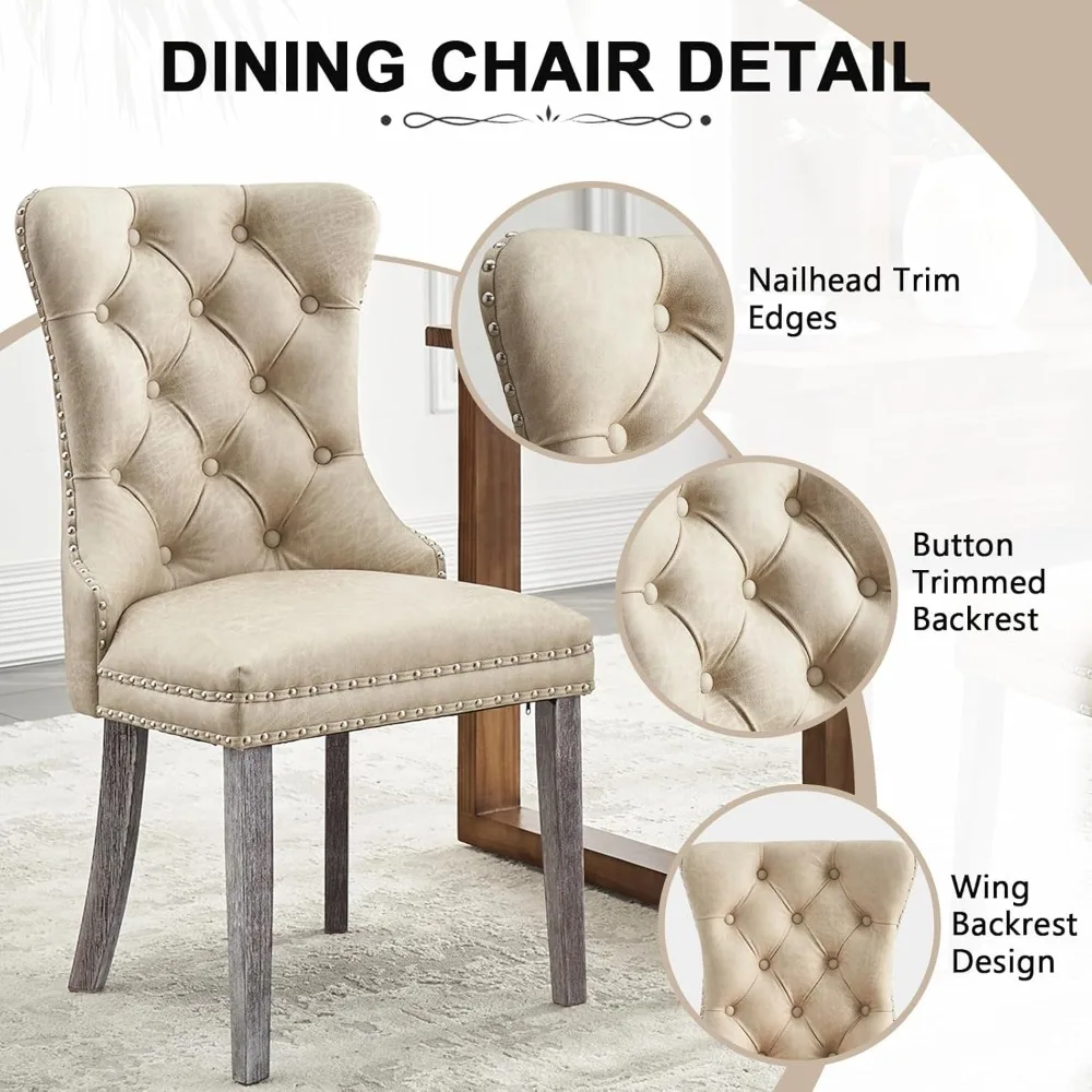 Wingback Dining Chairs 3