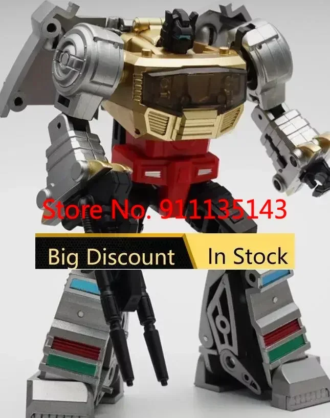 Figura de ação Mft Metalic Color Grimlock, 3rd Party, MF-25 Toy, em estoque