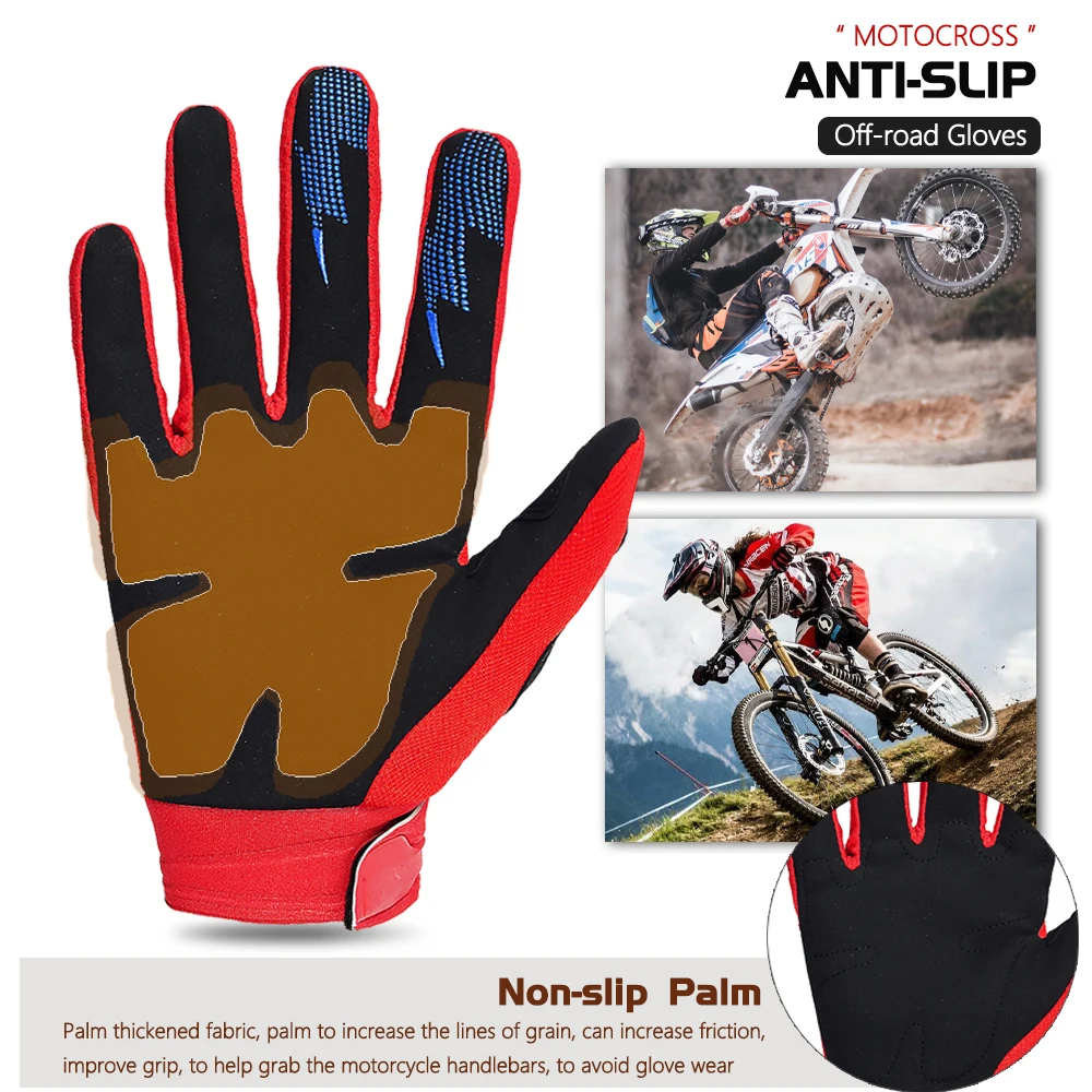 USWE Guantes todoterreno Rök para enduro, motocross, ATV y más: desata un  rendimiento de gama alta con estilo