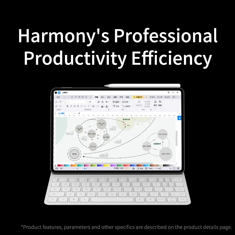 2024 화웨이 메이트패드 프로 11인치 태블릿 120Hz OLED 2560*1600 양방향 베이더우 위성 66W