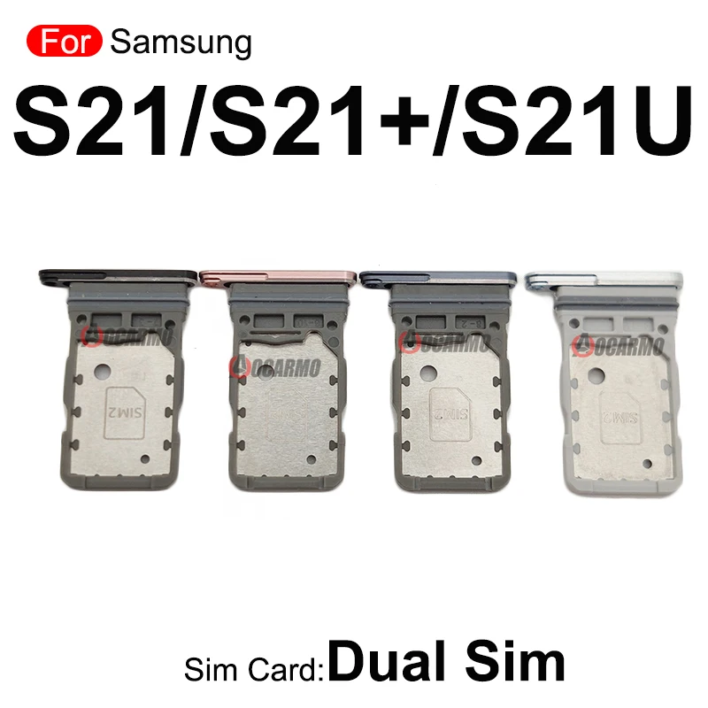 For Samsung Galaxy S21 Plus Dual Sim Card S21+ S21 Ultra