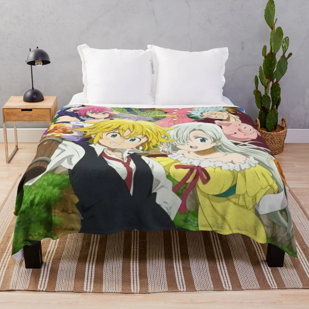 

Seven Deadly Sins Throw Blanket Soft Blanket Soft Big Blanket Comforter Blanket