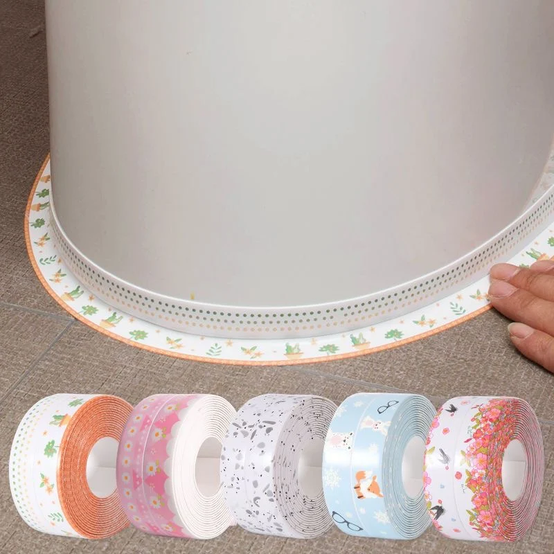 

New Shower Bath Sealing Tapes Waterproof PVC Adhesive Sealing Strips Mold Proof Wall Stickers For Bathroom Kitchen Caulk Sink