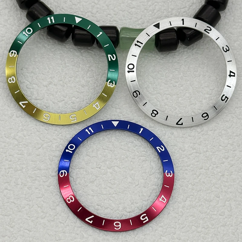 High-Quality Alloy Watch Bezel Insert 38mm x 30.6mm
