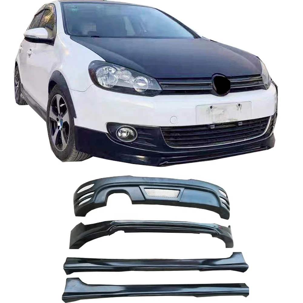 car-bodykit-for-vw-mk6-golf6-front-lip-rear-lip-side-skirts-plastic ...