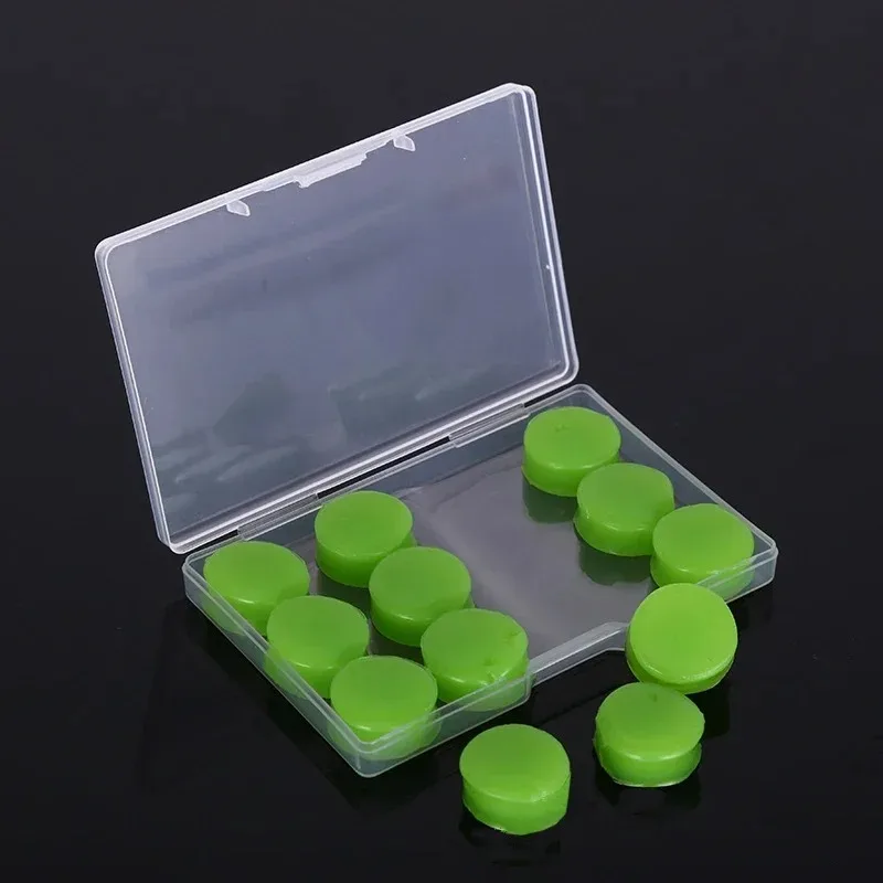 6/12PCS Silicone Ear Plugs Noise Reduction Sleep Anti Canceling Sound Insulation Earplug Protection Sleeping Reusable Ear Plugs foam earplugs silicone earplugs