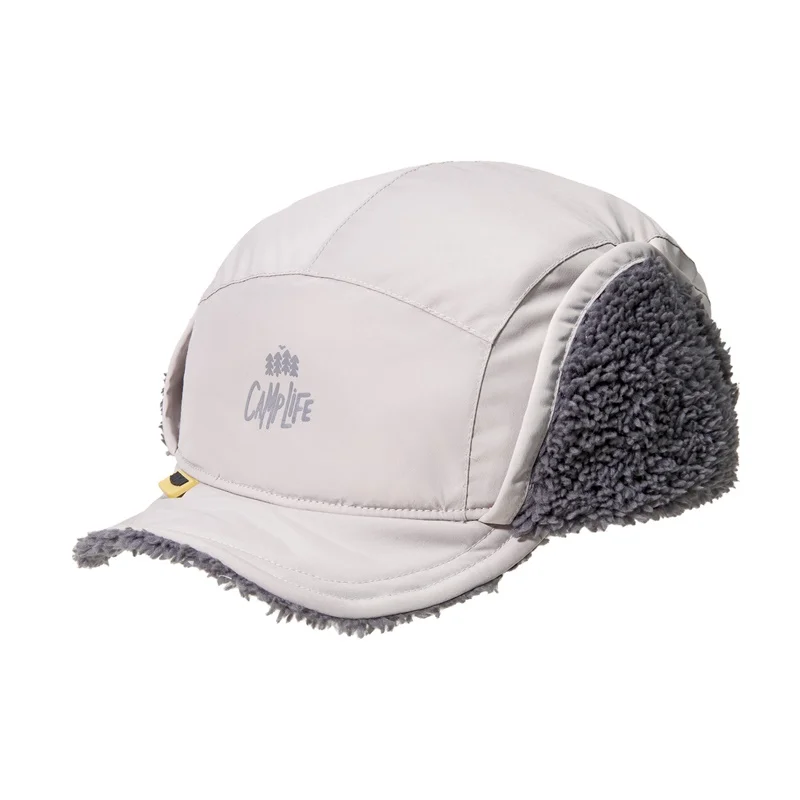 Outdoor Earcuff Cap Vintage Fleece Ear Protection Hat Barnd Flat Brim winter hat earflap hat Winter 56-62cm Beanie