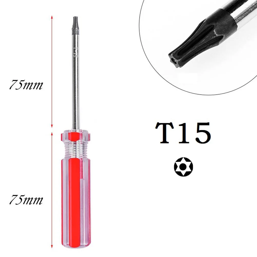 Torx Screwdriver T15 T20 T25 T30 With Magnetic Hole Screwdriver Star Bit Driver Home Phone Repair Hand Tools