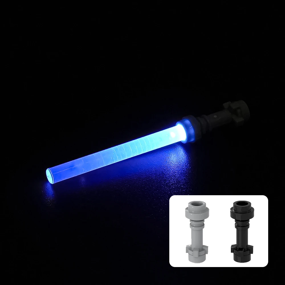 LED Action Figures Lightsaber Accessories - DIY Warrior Sword Blocks