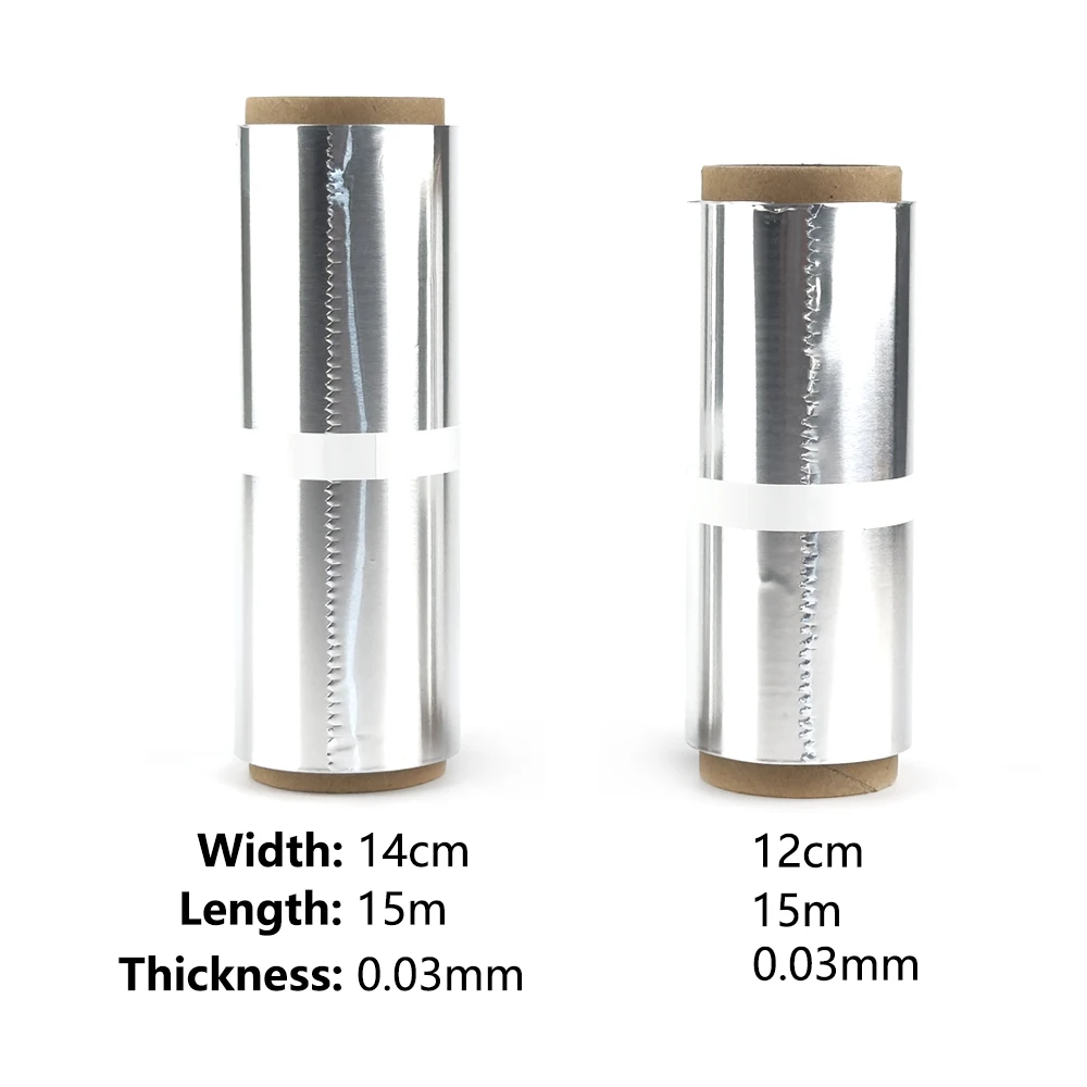 LOMINT Premium Hookah Aluminum Foil Paper With Saw Blade Color Box Shisha Charcoal Holder Chicha Accessories Thickness 0.03mm 4