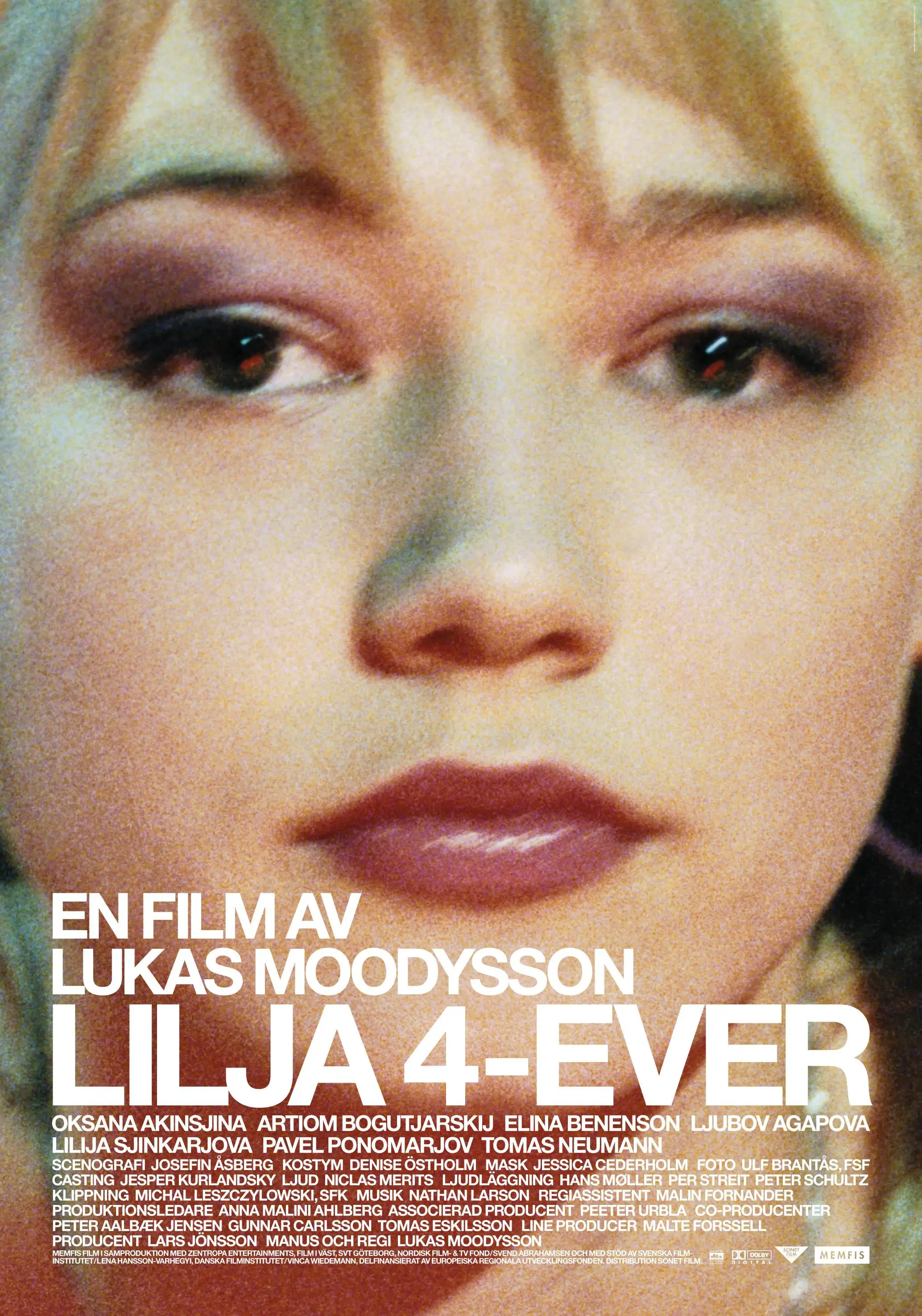 인기 레어 영화 Lilya 4-ever (2002) 아트 실크 포스터, 월 아트, 홈 데코레이션, 페인팅