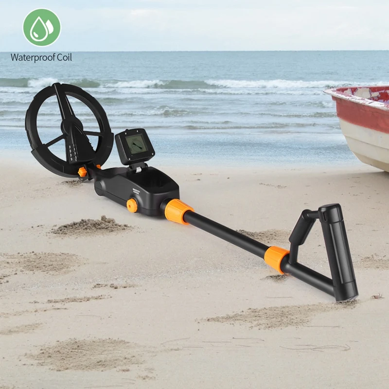 1 Set Gold Detector Treasure Hunter Detecting Pinpointer With Waterproof Search Coil MD1008A