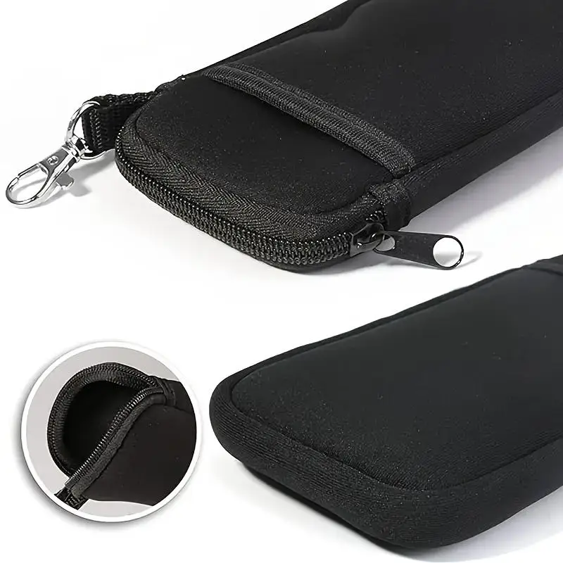 Universal Neoprene Zipper Wallet: Durable, Ultralight Outdoor Storage & Coin Bag