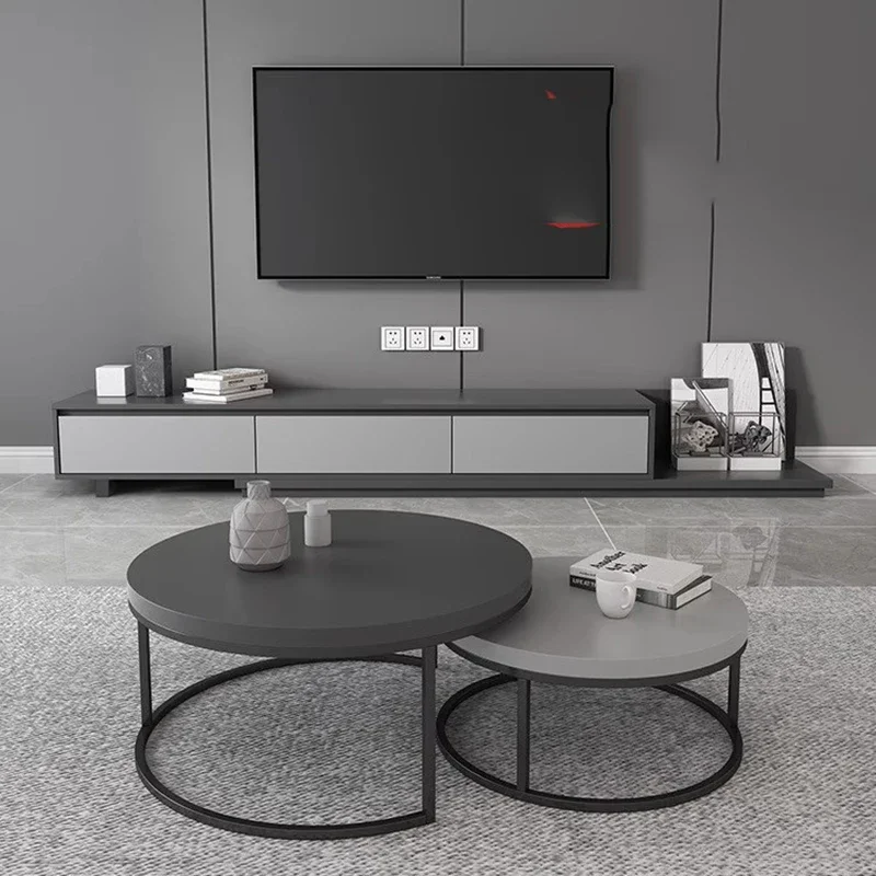 테이블 마운트 TV 캐비닛 거실 살롱 모던 럭셔리 모니터 스탠드, TV 캐비닛 모바일 Muebles Para El Hogar 홈 가구