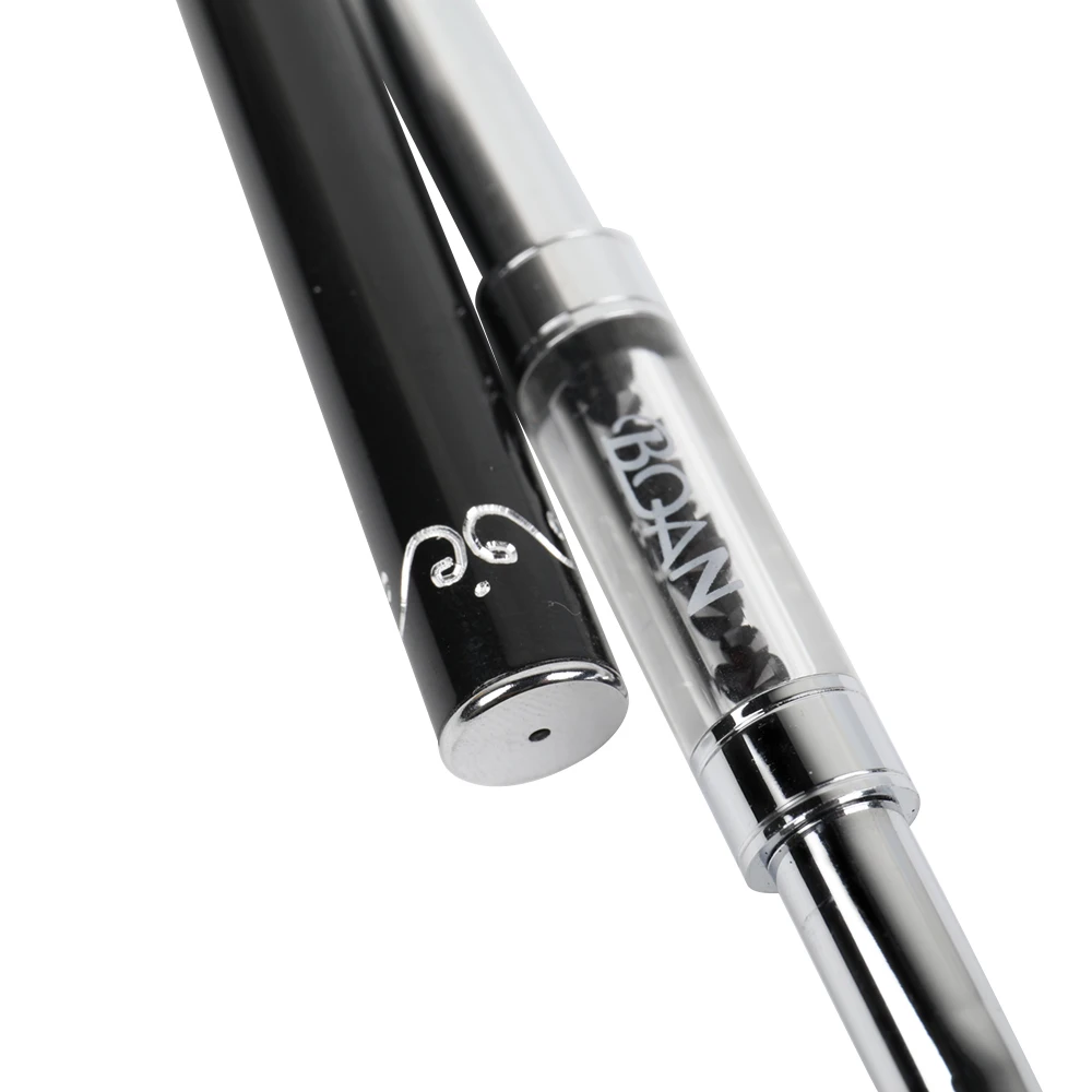 BQAN Double Head Nail Art Liner Brush Drawing Line Pen 5mm/7mm/9mm/11mm Nail Art Brushes Rhinestones Handle Manicure Art Tool 6