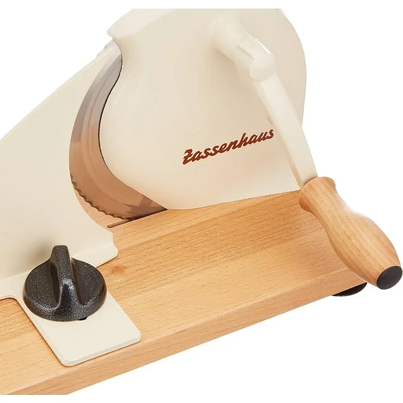 Zassenhaus Classic Manual Bread Slicer, 11.75-Inch by 8-Inch, Cream, (72082) 3