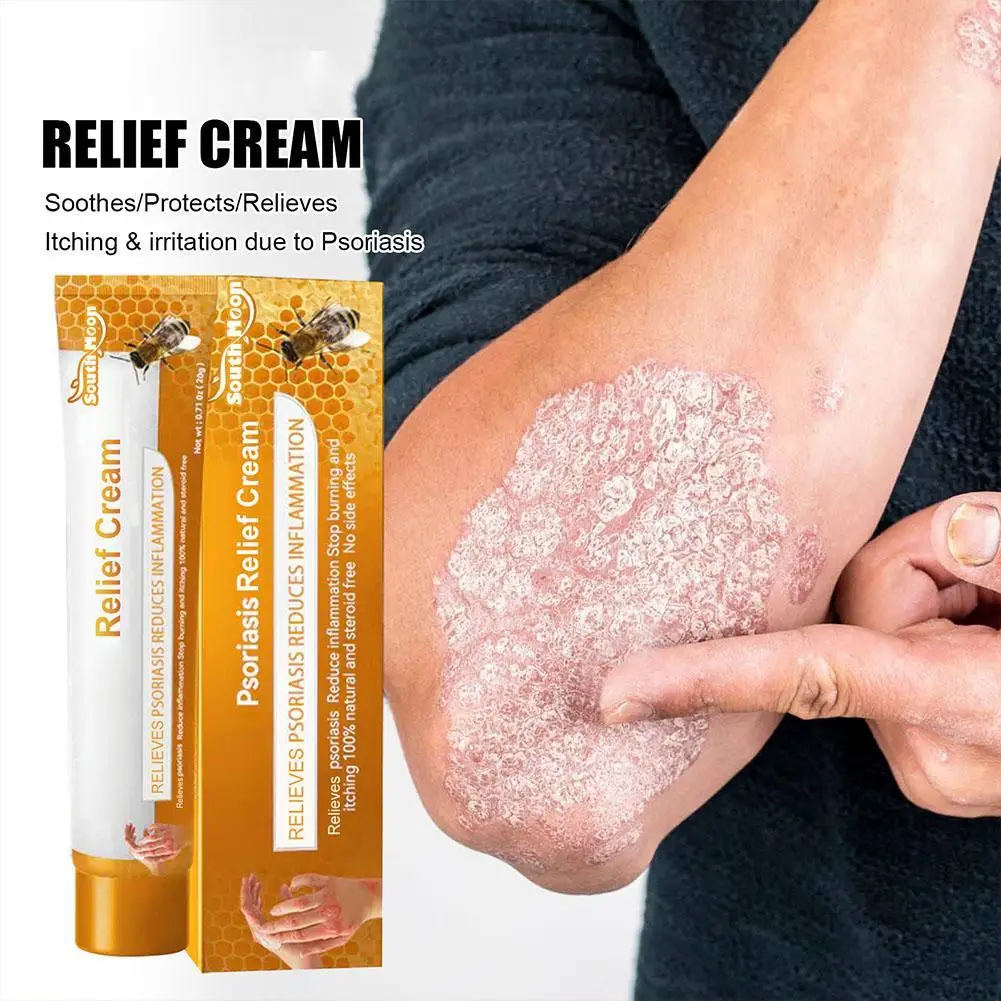 Psoriasis Herbal Anti-Bacterial Cream Treating Red Skin Eczema Dermatitis Alleviates Anti-itch And Anti-fungal Repair Cream
