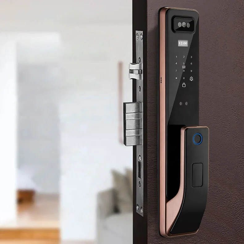 

The Smart Door Lock Has Built-in 3d Face Recognition Function and Can Be Connected To WiFi for Remote Control