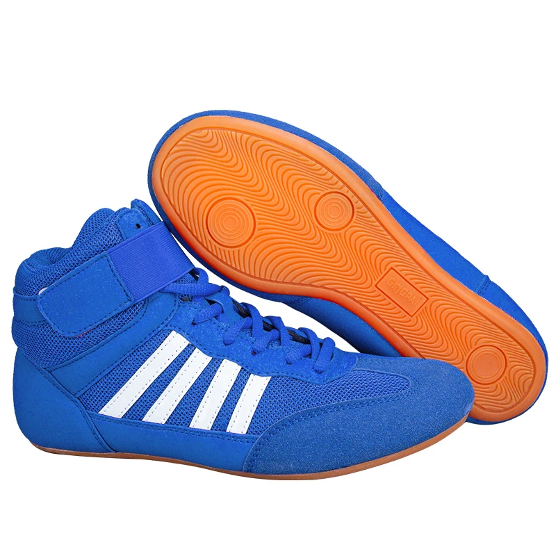 GINGPAI Training Wrestling Shoes Men female Fitness Boxing Shoes Mesh Breathable