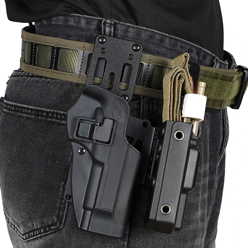 NEW Tactical Holster Negative Cant Plate Equipment Mount Airsoft Handgun Case NCPE Extension Tourniquet Front Mounting Platform 5