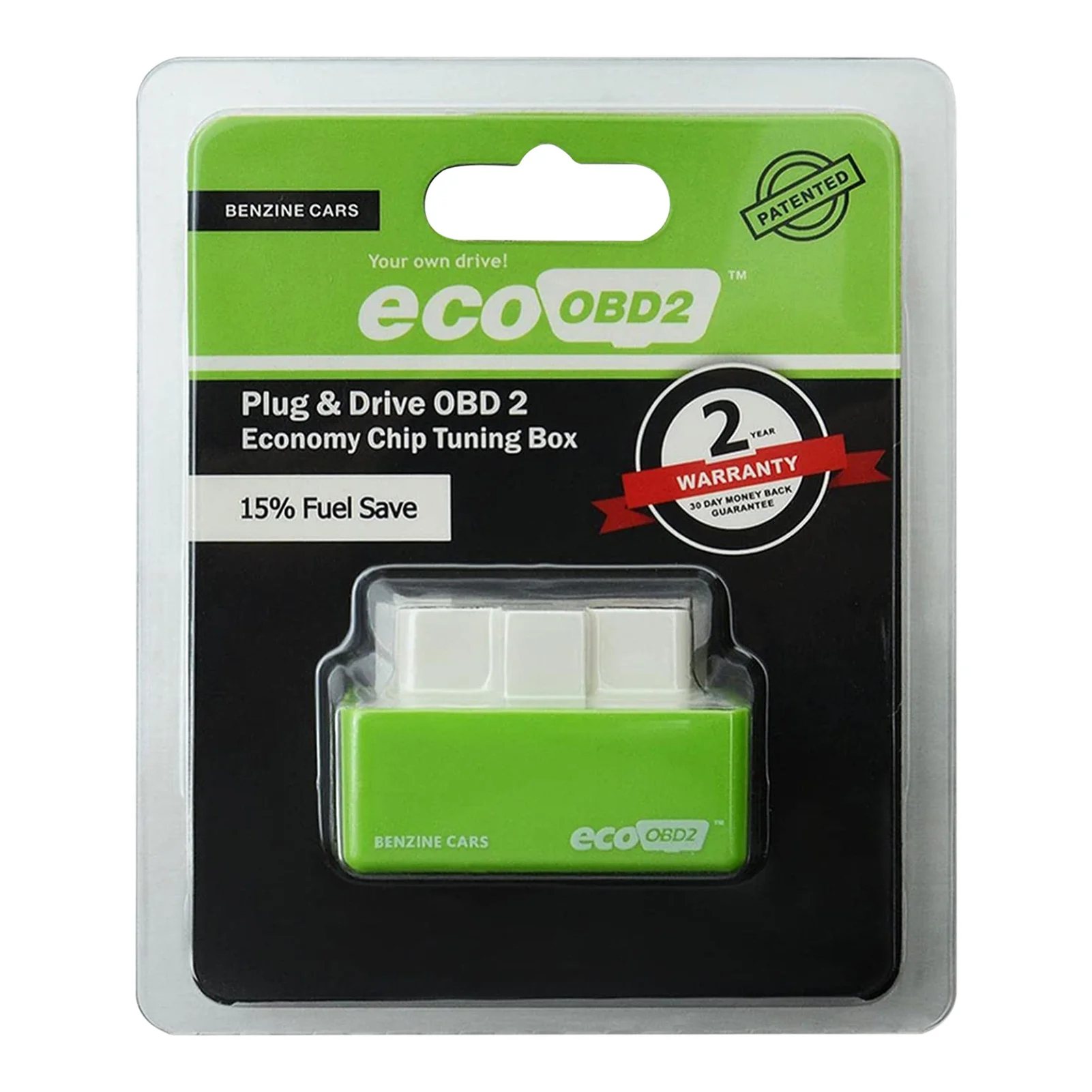 Eco OBD OBD2 Economy Fuel Saver Tuning Box Chip For Petrol Car Gas Sav