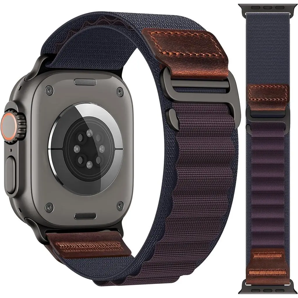 Premium Alpine Loop Leather Strap